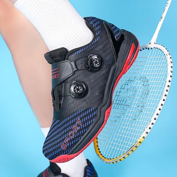 Новая роскошная обувь для бадминтона, мужские легкие кроссовки для бадминтона, Удобные теннисные кроссовки, Дышащая Женская обувь для волейбола.