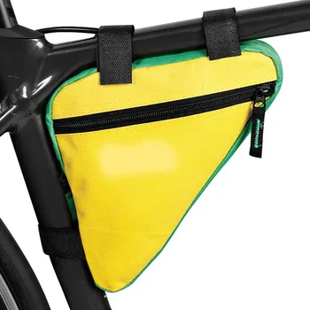 Новая седельная сумка, велосипедная сумка, Сумка для горного велосипеда, набор треугольных инструментов, Верхняя труба, сумка-балка, аксессуары для велосипедного снаряжения