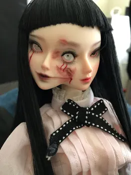 Новое поступление BJD SD кукла 1/4 с двойным лицом, сросшееся аниме ужасов, Профессиональный макияж из смолы премиум-класса Human Spirit на заказ