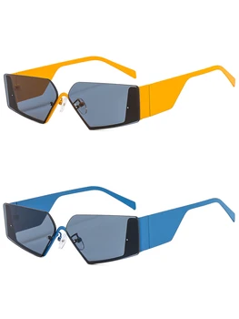 Новые Винтажные Квадратные солнцезащитные очки Classis, Женские Солнцезащитные очки с широкими штанинами, Мужские солнцезащитные очки в стиле ретро, Роскошные Дизайнерские Черные Солнцезащитные очки, оттенки Goggle UV400