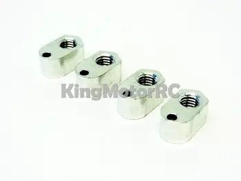 НОВЫЙ King Motor 1/5 X2 с гайками для крепления роликов (4) Подходит для Rovan LT и LOSI 5IVE T (LOSB6591)