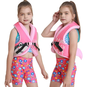 Новый детский плавучий жилет для плавания, неопреновая защитная одежда для плавания, поролоновое кольцо для плавания, детский жилет для безопасности плавания