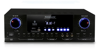 Новый профессиональный усилитель PM1000 KTV караоке Bluetooth Поддержка MP5 USB/SD Воспроизведение музыки APE Поддержка 220 В