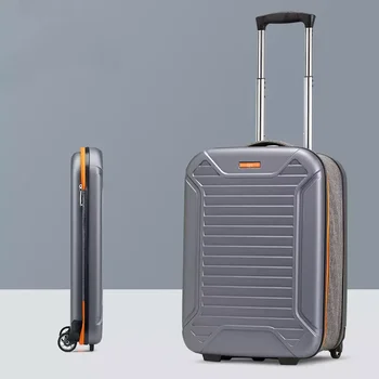 Новый складной чемодан, многофункциональный складной багаж, 20-дюймовый бизнес-багаж для посадки на борт,