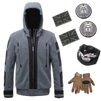 Одежда для косплея Call of Duty 6, одинаковая куртка, форма команды Tf141, боевой костюм Ghost, куртка Ghost, толстовки для мужчин и женщин