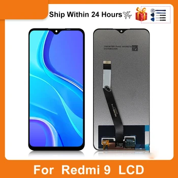 Оригинал Для Xiaomi Redmi 9 ЖК-дисплей С Сенсорным Экраном Digitizer Для Redmi 9 M2004J19AG M2004J19C В Сборе Запасные Части