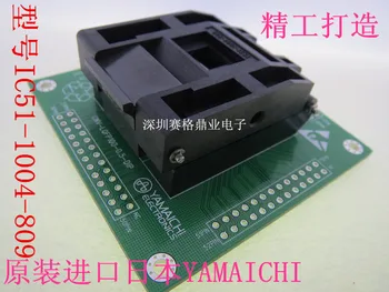 Оригинальное тестовое сиденье YAMAICHI IC QFP100 LQFP100 Burning Programmer Адаптер для розетки TQFP100