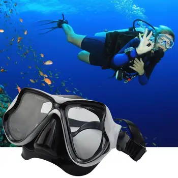 Очки для подводного плавания с регулируемым ремешком, очки для плавания с высокой четкостью изображения, очки для подводного плавания с широким обзором, очки для занятий водными видами спорта