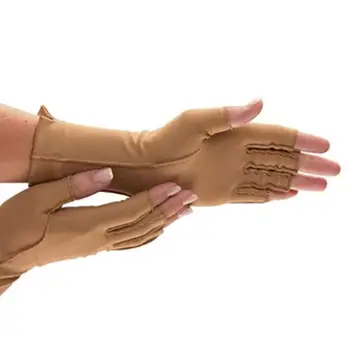 Перчатки для кормления, 1 пара универсальных защитных перчаток для запястий, впитывающих пот, нейлоновые компрессионные перчатки для кормления для девочек, уход за руками