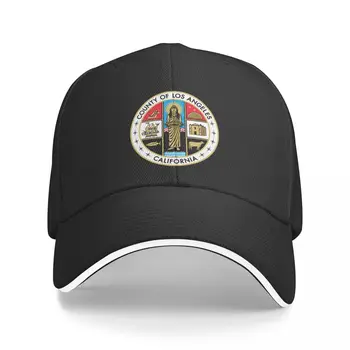 Печать округа Лос-Анджелес, Калифорния, США Бейсболка Дропшиппинг Забавная Шляпа Джентльменская Шляпа Рейв-Кепка Для Женщин Мужская