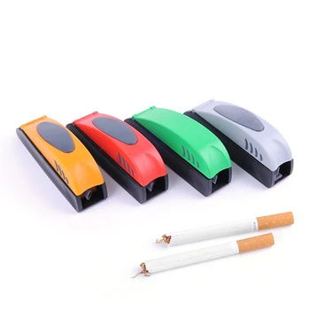 Пластиковая сигаретница Портативный Ручной валик для прикуривания, простой в эксплуатации измельчитель табака, инструмент для курения, рулонная бумага для мужчин в подарок