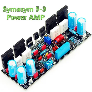 Плата аудиоусилителя HIFI Symasym5-3 sym-3 плата дискретного компонентного усилителя мощности мощностью 200 Вт класса AB DIY kit и готовая