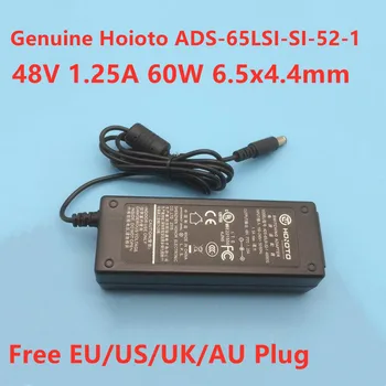 Подлинный Hoioto ADS-65LSI-SI-52-1 48060G 48V1.25A 60 Вт Импульсный Адаптер Переменного Тока Для Dahua POE Мониторинг Ноутбука Источник Питания Зарядное Устройство