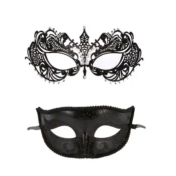 Полированная привлекательная маска для лица на маскарад в Венеции, Износостойкая маска для лица, железное искусство для Хэллоуина
