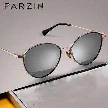 Поляризованные солнцезащитные очки PARZIN, женские Корейские солнцезащитные очки с защитой от ультрафиолета, женские оттенки 52037