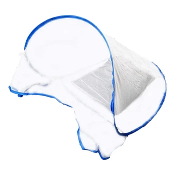 Портативная москитная сетка для головы, складывающаяся дорожная москитная сетка для кровати, бесплатная установка-средний размер