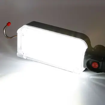 Портативный USB Перезаряжаемый Рабочий фонарь COB Ремонтная лампа с магнитом и крючком 34 Светодиодный фонарик Q0KF
