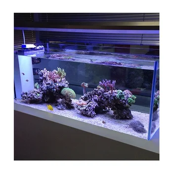 Прозрачный акриловый Большой прямоугольный цилиндр, изогнутый Акриловый аквариум для аквариумных рыб, Домашний аквариум для рыб, аквариум для гостиной