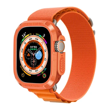 Противоударный чехол для Apple Watch cover ultra 8 7 6 5 4 3 iwatch 49 мм 44 мм 40 мм 41 мм 45 мм Tpu Противоударная защитная оболочка