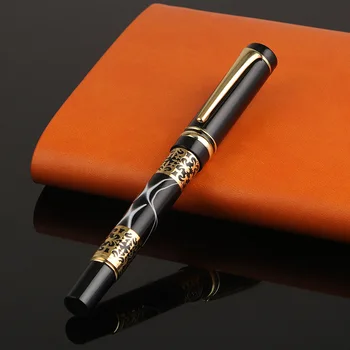 Роскошная Высококачественная Металлическая Акриловая Гелевая ручка Шариковая Ручка Подарочная ручка для письма в деловом офисе Подарок для подписи