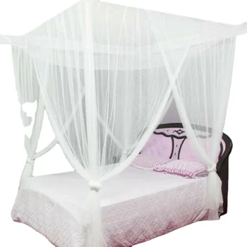 Сексуальная москитная сетка, Четырехдверная Домашняя односпальная кровать размера 