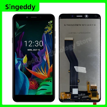 Сенсорный Экран Мобильного Телефона Для LG K20 2019 LM-X120EMW LMX120EMW LM-X120 ЖК-дисплей Дигитайзер В Сборе Запасные Части 5,45 Дюйма