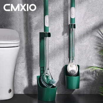 Силиконовая щетка для унитаза CMXIO Подвесная Щетка для унитаза Чистящие средства с жидкостью для пола Чистящие средства для дома Аксессуары для ванной комнаты