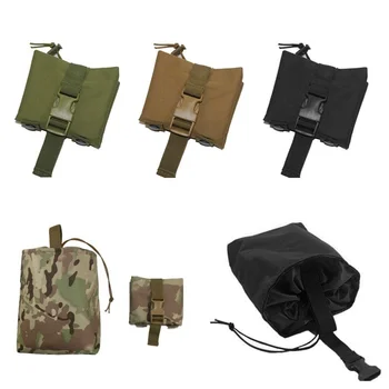 Складная Тактическая сумка для сброса магазина Molle, Охотничий военный Страйкбольный пистолет, сумка для патронов EDC, Складная кобура для восстановления утилиты Mag