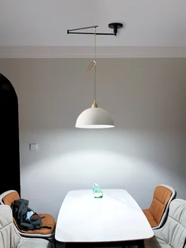 Современные люстры для гостиной Обеденный стол Потолочная люстра Подвесной светильник Регулируемое положение светильника Лампа для внутреннего освещения