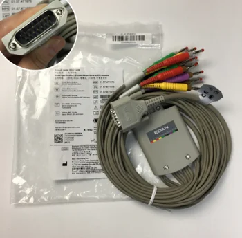 Соединение кабеля SpO2, многоразовое, 01.57.471068 для Edan (новый, оригинальный)