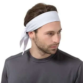 Спортивная повязка на голову от пота, быстросохнущий головной убор, украшение для волос, спортивная повязка на голову унисекс, тренировочная лента для йоги