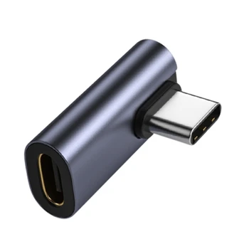 Удлинитель USB C под прямым углом, адаптер USB Type C 3.1 