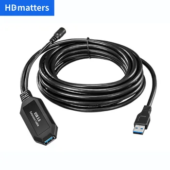 Удлинительный кабель USB 3.0 3 м, 5 М, 10 м, 0,3 м, USB 3.0 от мужчины к женщине для портативных ПК