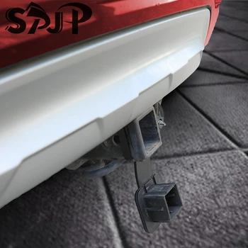 Универсальная 2-дюймовая резиновая заглушка для заглушки крышки сцепного устройства прицепа подходит для 2-дюймового квадратного разъема для Toyota Ford Jeep Chevrolet Nissan