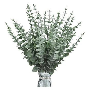 Упаковка из 30 листьев эвкалипта Аксессуары для цветочной композиции Украшение стола Свадьба