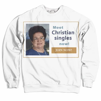 Христианский сублимационный принт в натуральную величину-Синглы- Теплый и удобный свитер Sweatshirt 2