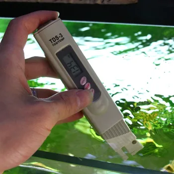 Цифровая ручка для тестирования TDS аквариумной воды Аквариумный аквариум для рыб GH/DH Тестовый инструмент Измеритель жесткости воды