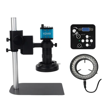 Цифровой микроскоп VGA для электроники Микроскоп Full HD Камера для пайки Электронный Микроскоп Светодиодная подсветка 130x Объектив