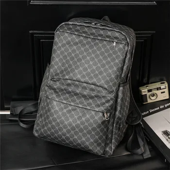 Черный модный рюкзак, сумки для женщин, повседневные рюкзаки для ноутбука большой емкости, мужские школьные сумки, рюкзак через плечо