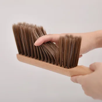 Щетка для удаления пыли с длинной ручкой для домашней уборки кровати дерево + ПЭТ