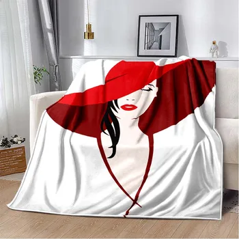 Элегантное женское тонкое одеяло, индивидуальное одеяло, индивидуальное одеяло, одеяла для кроватей, одеяло для кондиционирования воздуха, одеяло для пикника