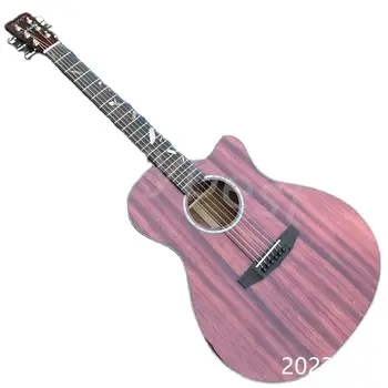 Электрогитара Lvybest 41 Дюймовая Гитара Для мальчиков Специальная Одноплатная гитара для начинающих девочек