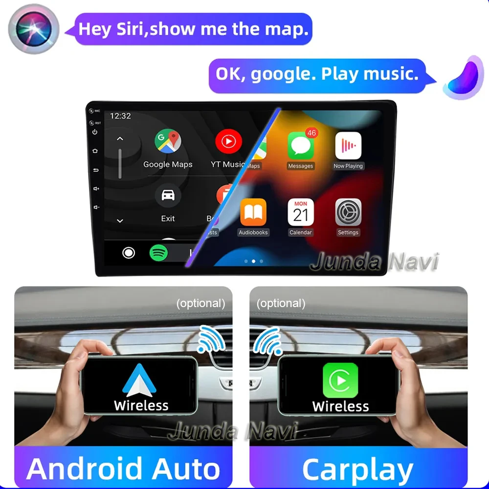 Android 13 Автомагнитола Беспроводная Carplay для Honda CR-V 2 CRV 2001-2006 Мультимедийный видеоплеер DSP GPS 2din Стерео головное устройство 4