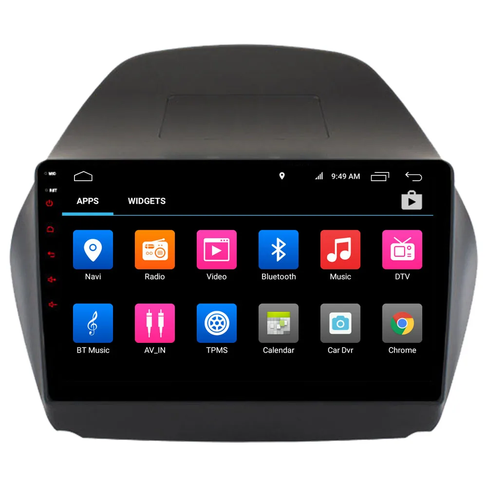 Автомобильный Мультимедийный Плеер для Hyundai Tucson IX35 2009 - 2015 Android 10 Авторадио Bluetooth IX35 Tucson Радио GPS Навигация DSP 5