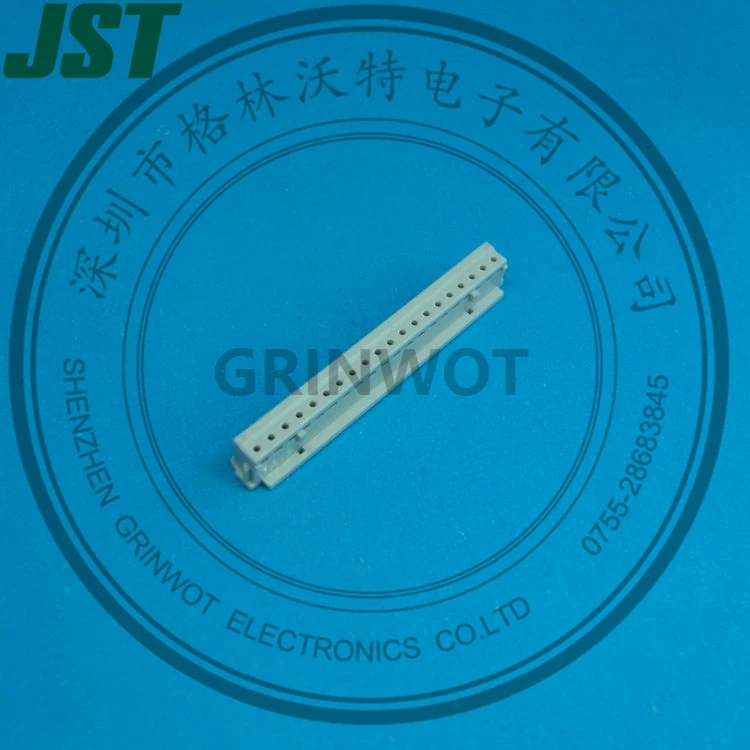 Разъемы смещения изоляции от провода к плате, Тип IDC, Компактно монтируемый, Отсоединяемый, 20-контактный, 1,5 мм, 20CZ-6H, JST 1