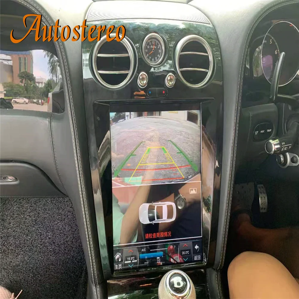 Авто Стерео Для Bentley GT Speeding Supersport Android 11 6 + 128 Мультимедийный Плеер в стиле Tesla Автомобильный GPS Навигатор Головная Магнитола 1