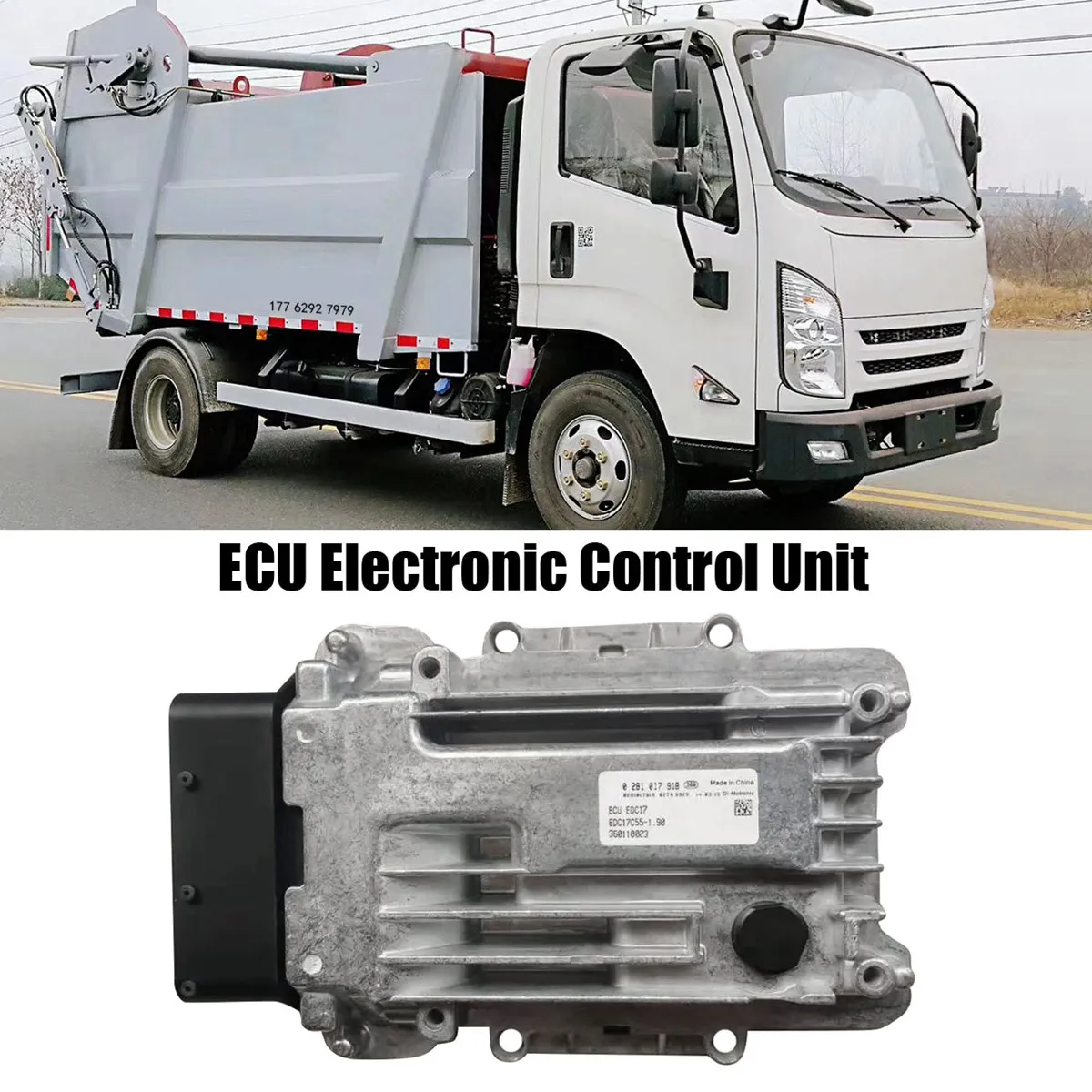 0281017918 Компьютерная плата двигателя автомобиля ECU электронный блок управления для JMC EDC17C55 3
