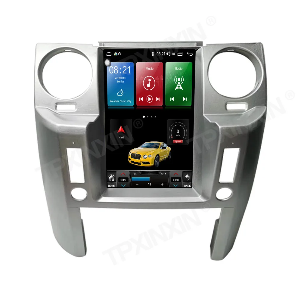 Android 12.0 8 + 256 Для Land Rover Discovery 3 LR3 Автомобильный мультимедийный плеер с экраном в стиле Tesla, GPS-навигация, радио, стереосистема, головное устройство 3