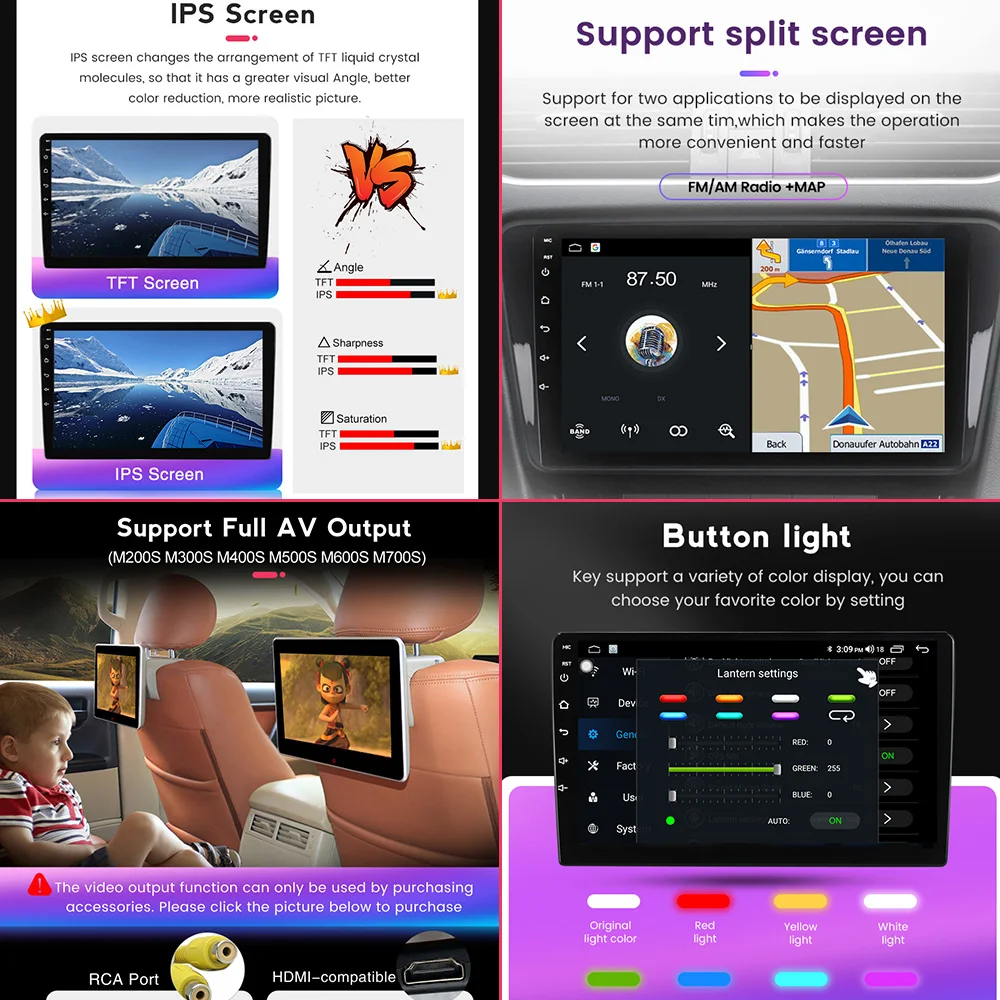 Для Carplay Android Auto Автомагнитола Mercedes Benz E-class W211 E200 E220 E300 E350 E240 CLS Мультимедийный Плеер Навигация GPS 4