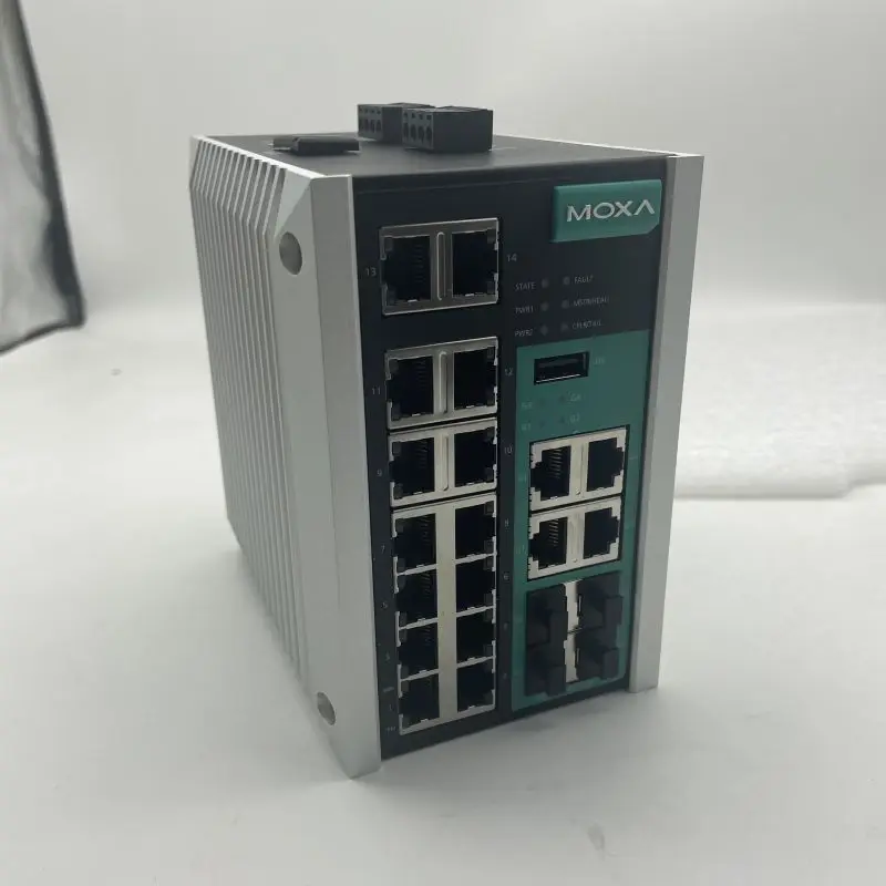 Промышленный Ethernet-коммутатор MOXA EDS-518E-4GTXSFP-T с гигабитным управлением 1
